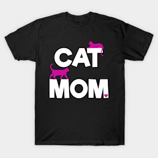 Cute Cat Mom T-Shirt